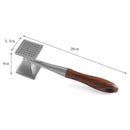 GobekUsa Double Faced Meat Tenderizer for Kitchen - Stainless Steel Meat Hammer