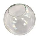 GobekUsa Clear Glass Lamp Shade Round Light Cover Replacement - D13cm to D25cm