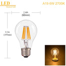 GobekUsa Edison Led Bulbs 4W-10W E27 220V Warm White Retro Light Bulbs