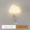 GobekUsa Kids Room LED Animal Wall Lamps - Monkey Rabbit Cloud Design