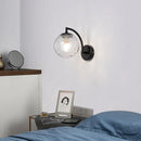 GobekUsa Glass Ball Wall Light: Modern Nordic Living Bedroom Sconce Fixture