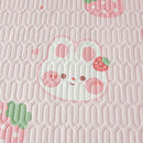 GobekUsa Cute Cartoon Pattern Cooling Fitted Sheet with Natural Latex Fabric