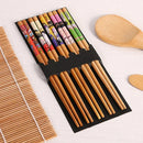 GobekUsa Bamboo Sushi Maker Set: Roll Making Kits with Sushi Blade & Curtain