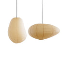 GobekUsa Japanese Rice Paper LED Pendant Lamp for Living Room Dining Cafe