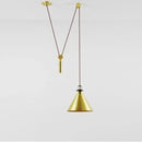 GobekUsa Industrial Metal Pendant Light with Adjustable Height for Kitchen and Dining Room Decor