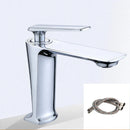 GobekUsa Gold Basin Mixer with Single Handel for Bathroom Vanity, Chrome Finish