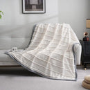 GobekUsa Light Luxury Sofa Blanket for Autumn/Winter, Cozy Office and Bedroom Blanket