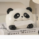 GobekUsa Cartoon Puppy Tissue Box: Cute Animals Ceramic Desk Decoration & Paper Towel Case