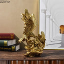 GobekUsa Flying Eagle Resin Desk Decoration - Creative Sculpture for Room Aesthetic