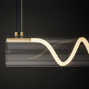 GobekUsa LED Long Tube Pendant Lights: Stylish Lighting for Home, Restaurant, and Bar