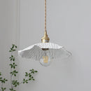 GobekUsa LED Pendant Light Fixture Walnut Wood Ceramic Knob Switch Hanging Lamp