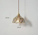 GobekUsa Blue Glass Pendant Lights - Bedroom Dinning Living Room Fixtures