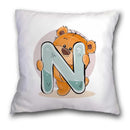 GobekUsa Cute Cartoon Bear Animal Pillow Case Cushion Cover for Sofa, Children Room Decor