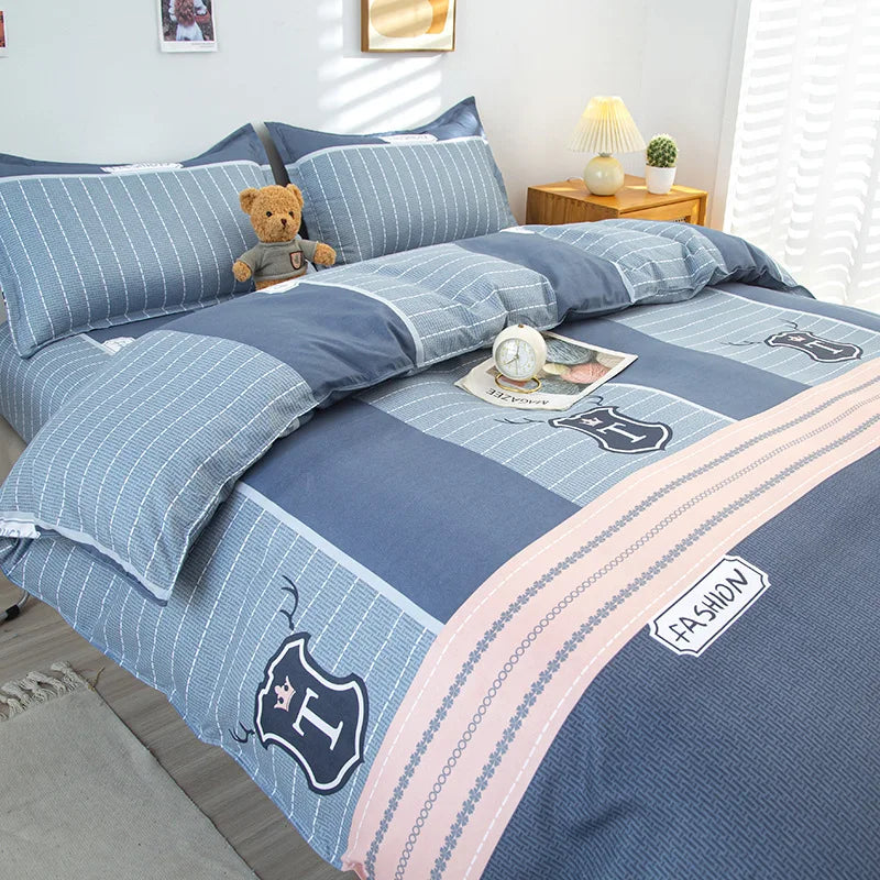 GobekUsa Lattice Plant Geometric Pattern Bedding Set with Sheet Pillows, photo 7 of 30
