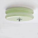 GobekUsa Cream Medieval Glass Ceiling Lamp for Living Room, Dining Room, Bedroom & Study