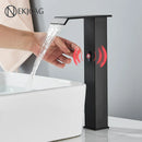 GobekUsa High Style Smart Sensor Bathroom Basin Faucet Cold Hot Mixer Waterfall Tap