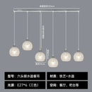 GobekUsa Crystal Dining Pendant Lamp - Modern Nordic Minimalist Design