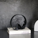 GobekUsa Abstract Resin Characters Desk Decoration Ornament for Room Aesthetic Decor