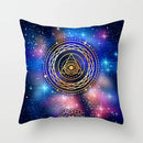 GobekUsa Geometric Square Pillowcase Ethnic Retro Sofa Pillow Cover 45x45cm Home Decor