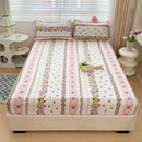 GobekUsa Japanese Style Thick Fitted Sheet for Queen/King Bed