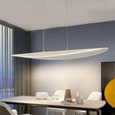 GobekUsa LED Chandelier: Nordic Long Curve Pendant Light for Home Office Dining Decor