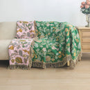 GobekUsa Jacquard Cotton Gauze Non-Slip Sofa Cover - High Quality & Double-Sided