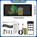 GobekUsa LED Matrix Panel: Bluetooth Programmable Logo Display for Car Windows