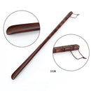 GobekUsa Bamboo Pattern Long Handle Shoehorn Shoe Lifter for Easy Shoe Wearing