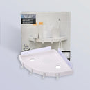 GobekUsa Bathroom Shelf Organizer Caddy Plastic Wall Holder Storage for Shower Essentials