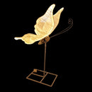 GobekUsa LED Butterfly Wing Lace Hanging Lamps for Romantic Decoration and Party Lights