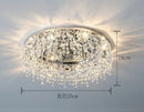 GobekUsa Crystal Kitchen Ceiling Lights: Luxury Diamond Ceiling Lamp for Home Decor
