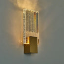 GobekUsa Gold Crystal Wall Light Luxury Modern K9 Crystal Interior Wall Lamp