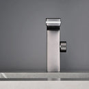 GobekUsa LED Temperature Display Basin Faucet with LCD Screen, Cold Hot Mixer Sink Tap
