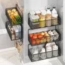 GobekUsa Bathroom & Kitchen Wall Shelf Organizer - Square Shampoo Storage Rack