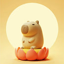 GobekUsa Capybara Night Light: USB Rechargeable Cute Cartoon Lamp for Kids' Room
