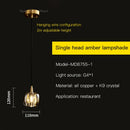 GobekUsa Elegant Rotating Staircase Pendant Lamp with Double Hollow Design