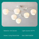 GobekUsa Branch Ceiling Chandelier: Modern LED Pendant Lights for Living Room Bedroom Decor