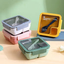 GobekUsa Bento Box Set with Tableware | Leakproof Microwave Food Container