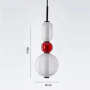 GobekUsa Candy Glass Ceiling Hanging Chandelier for Loft Living Room