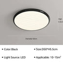 GobekUsa LED Ceiling Light: Nordic Minimalist Design, Remote Control, for Bedroom, Living Room