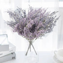 GobekUsa Baby's Breath Lavender Bouquet for DIY Home Decor & Events