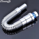 GobekUsa ABS Kitchen Sewer Pipe - Flexible Sink Drains Downcomer for Bathroom and Wash Basin.