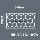 GobekUsa Hexagon LED Ceiling Light for Barbershop and Garage Hair Salon