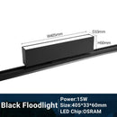 GobekUsa LED Track Light 10/20W COB Adjustable Grille Spot Lamp Linear Fill Rail Lighting