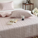 GobekUsa Cotton Quilted Bedspread Set With Pillowcases
