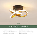 GobekUsa LED Ceiling Chandelier Modern Bedroom Lamp Indoor Decor Surface Mounted Lighting