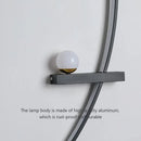 GobekUsa Black Gold Modern Wall Sconce for Bedroom Study Home Indoor Lighting