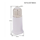 GobekUsa E27 to E27 Socket Extender Medium Base Lamp Adapter