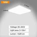 GobekUsa LED Panel Ceiling Light 48w 36w 24w 18w for Bedroom Living Room Home Lighting