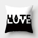GobekUsa Geometric Stripes Pillowcase 45x45cm Polyester Cushion Cover for Living Room